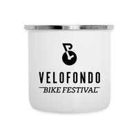 VELOFONDO Emaille-Tasse - Weiß