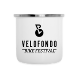 VELOFONDO Emaille-Tasse - Weiß