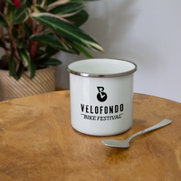 VELOFONDO Emaille-Tasse - Weiß