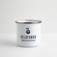 VELOFONDO Emaille-Tasse - Weiß