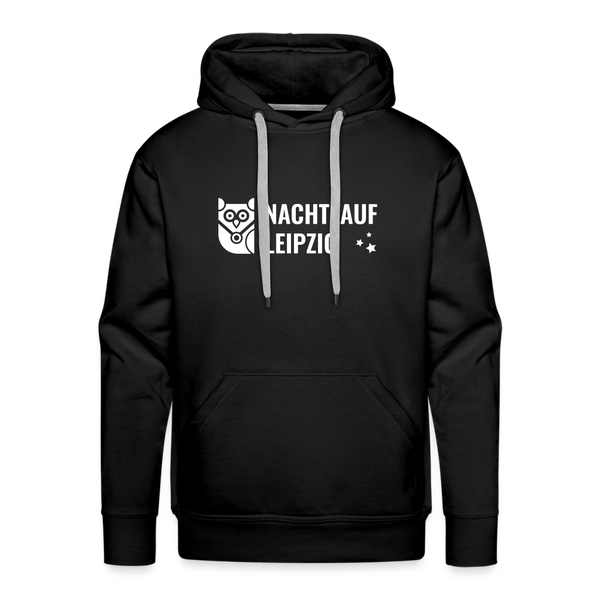 Hoodie NACHTLAUF LEIPZIG Männer - Schwarz